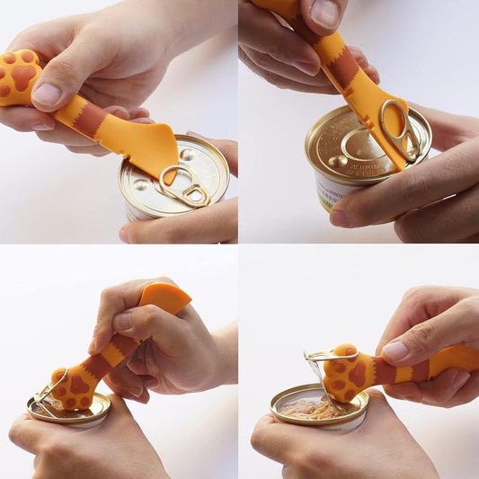 Dog Cat Wet Food Spoon, Mini Spatula for Pet Canned Food, Spoons for Animal Feeding, Small Jars Spatulas, Easy Clean Scraper for Dog Food Cans （2 Spoons）